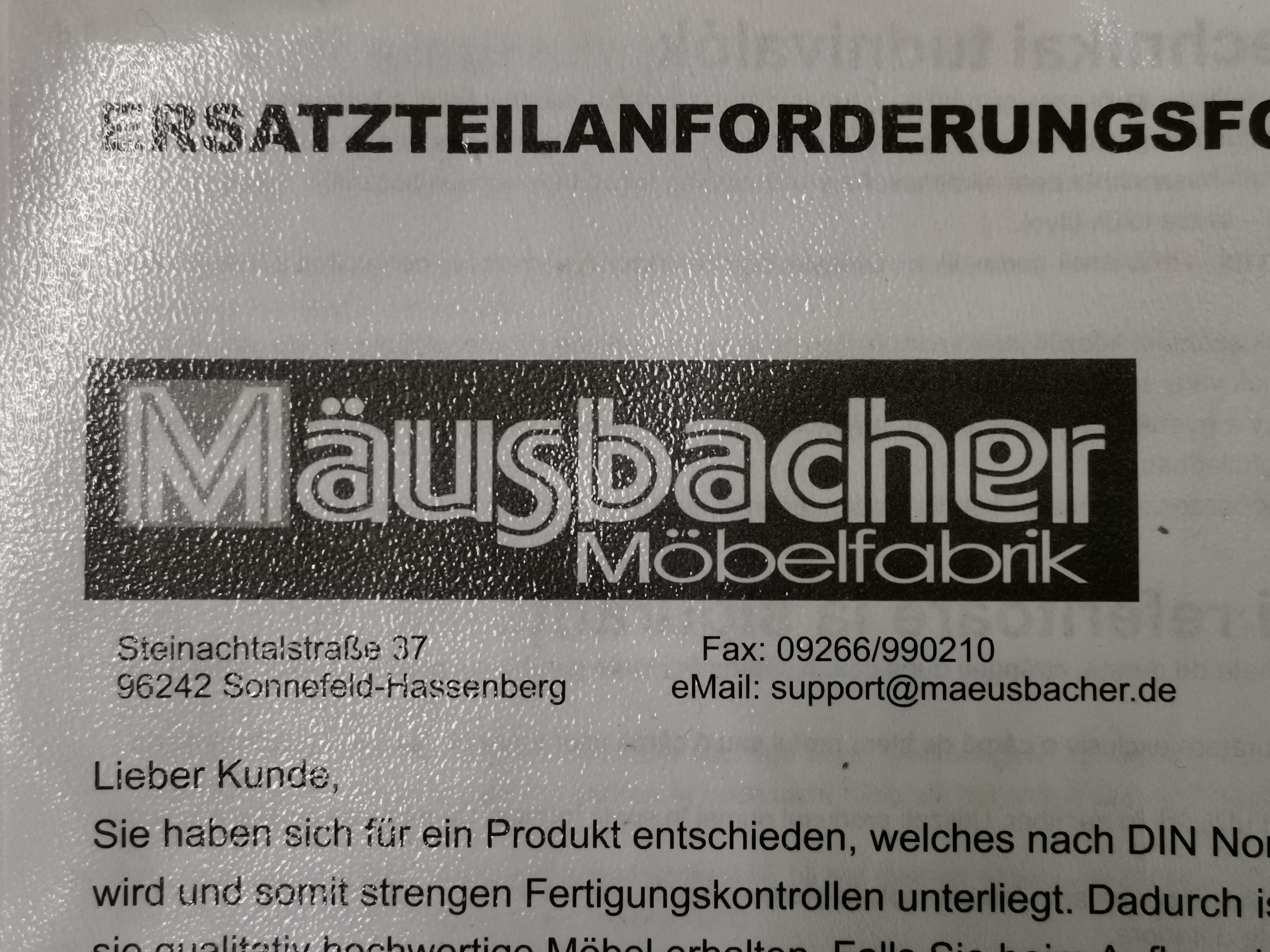 Rollladenschrank von Mäusbacher