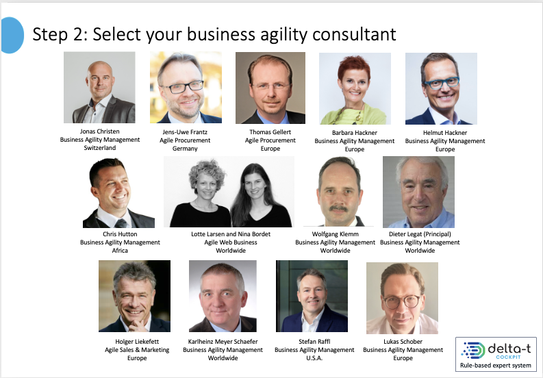 Get going with agile business management - Select your business agility consultant