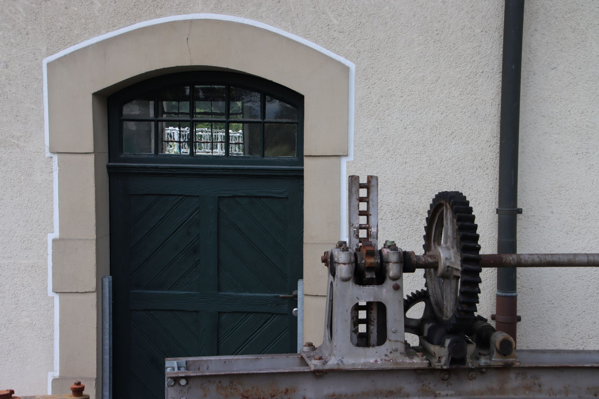 Das historische Kleinkraftwerk beim Haas Shopping kann besichtigt werden