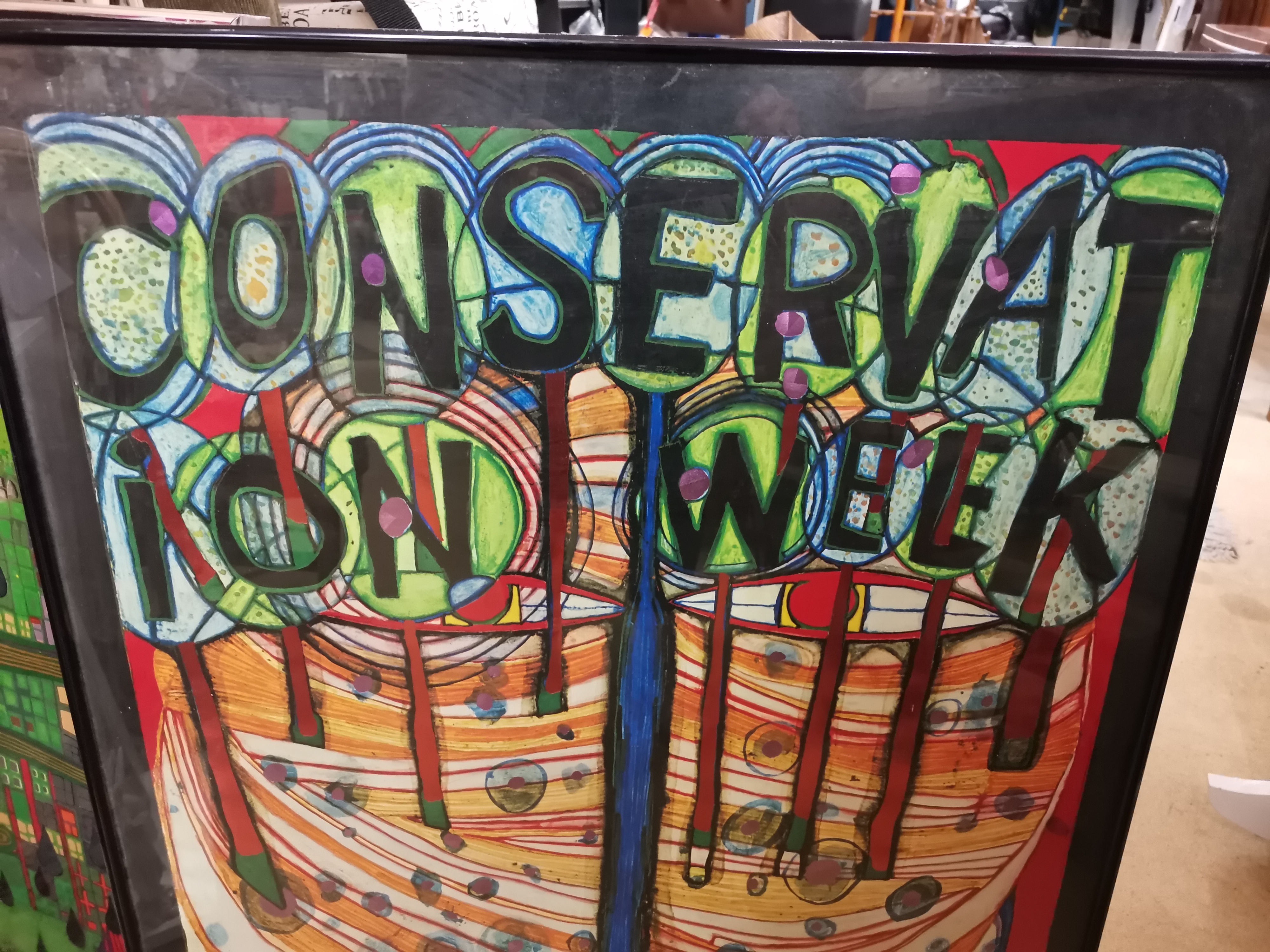 Friedensreich HUNDERTWASSER   CONSERVATION WEEK     New Zealand