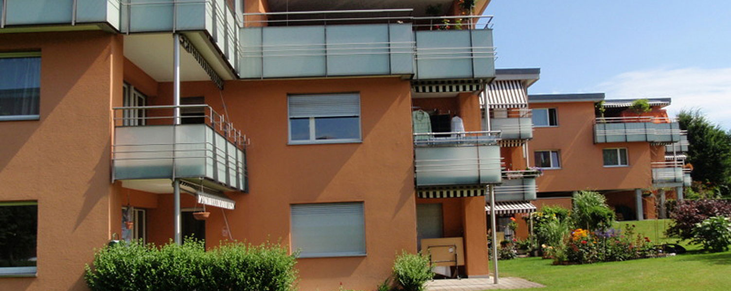 Siedlung mit 73 Wohnungen in Richterswil