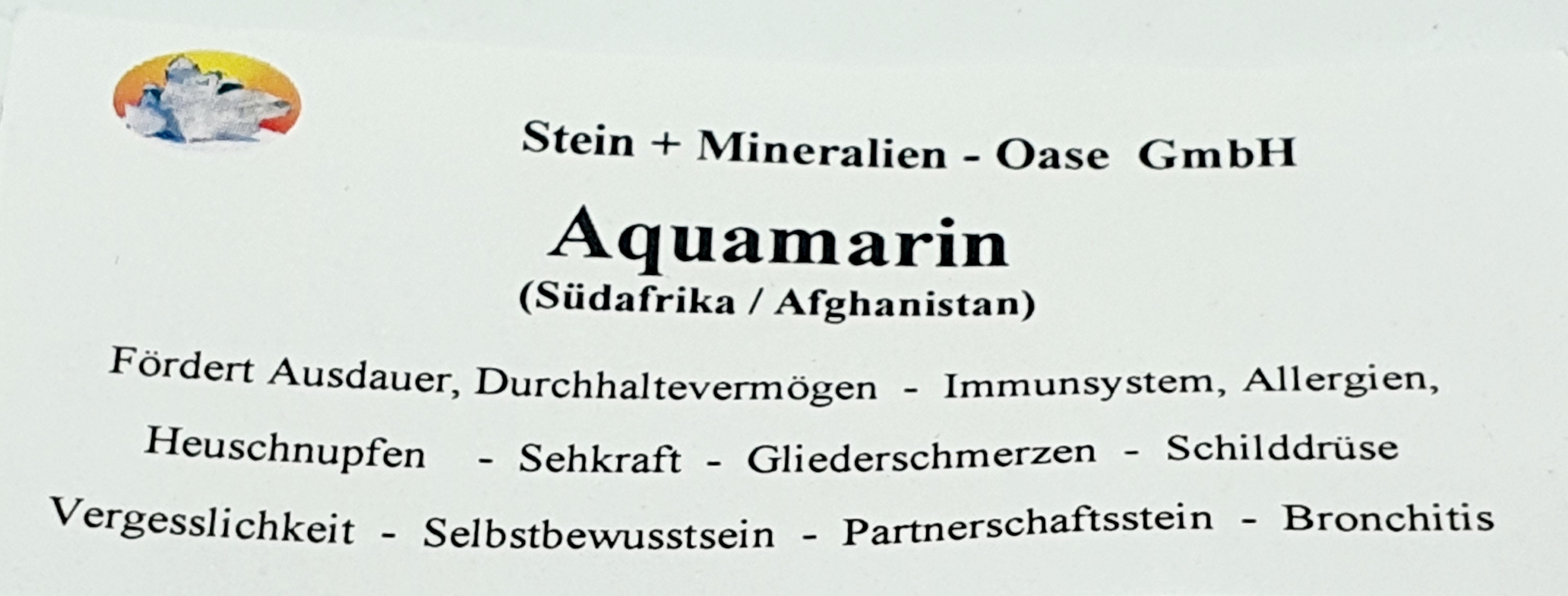 Aquamarin Anhänger