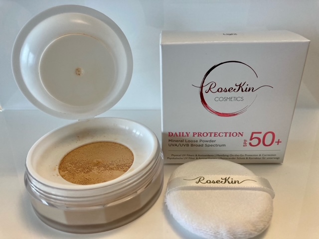 Rosekin Daily Protection Mineral Loose Powder SPF 50+