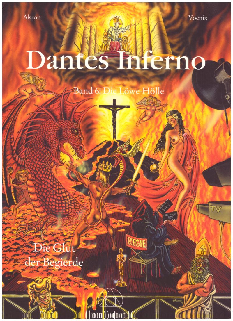 2020-6 Dante-Comic-Reihe Band 6, Die Löwe-Hölle, Die Glut der Begierde