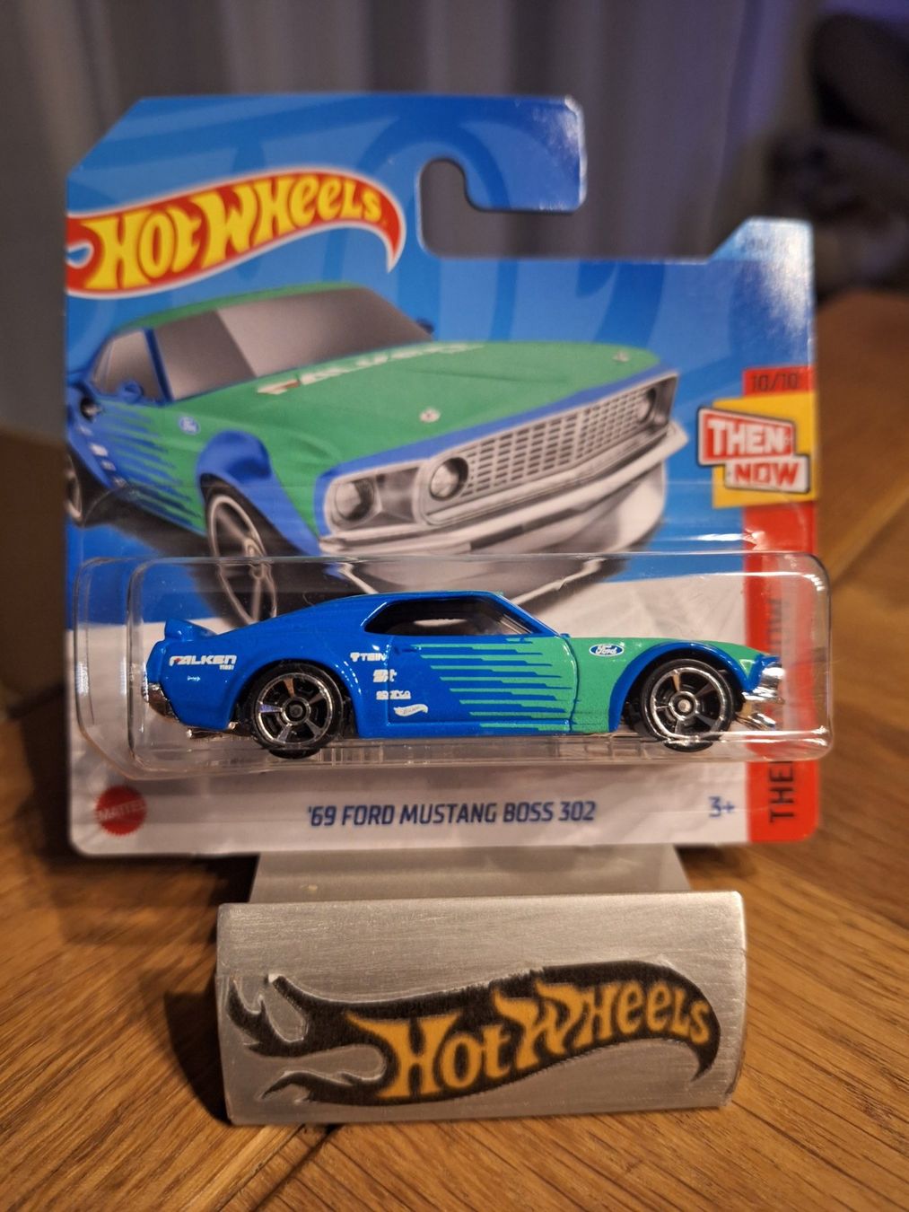 Hot Wheels Then and Now 2023 69 Ford Mustang Boss 302 10/10 S