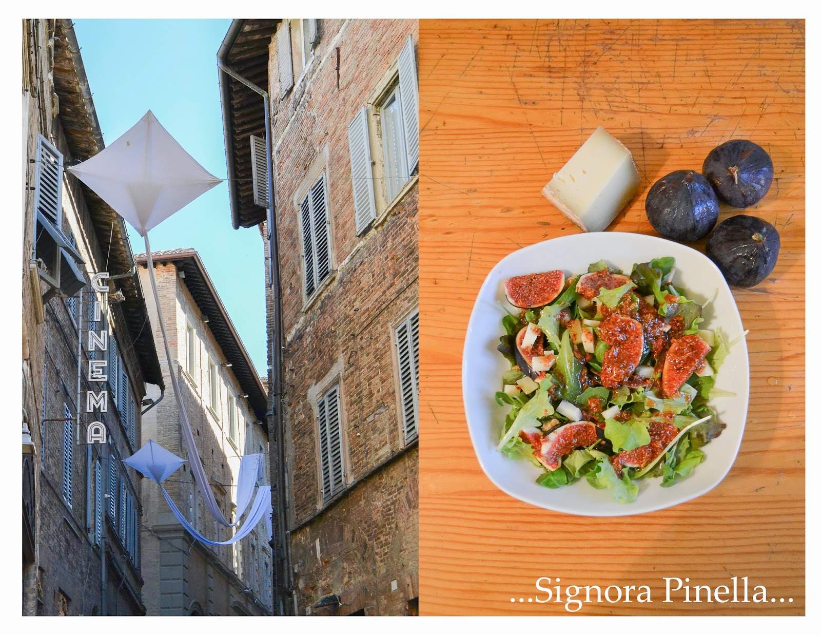 Addio Urbino und San Marino und herzlich willkommen leckerer Feigen-Pecorino-Salat… (Sep 30, 2014)