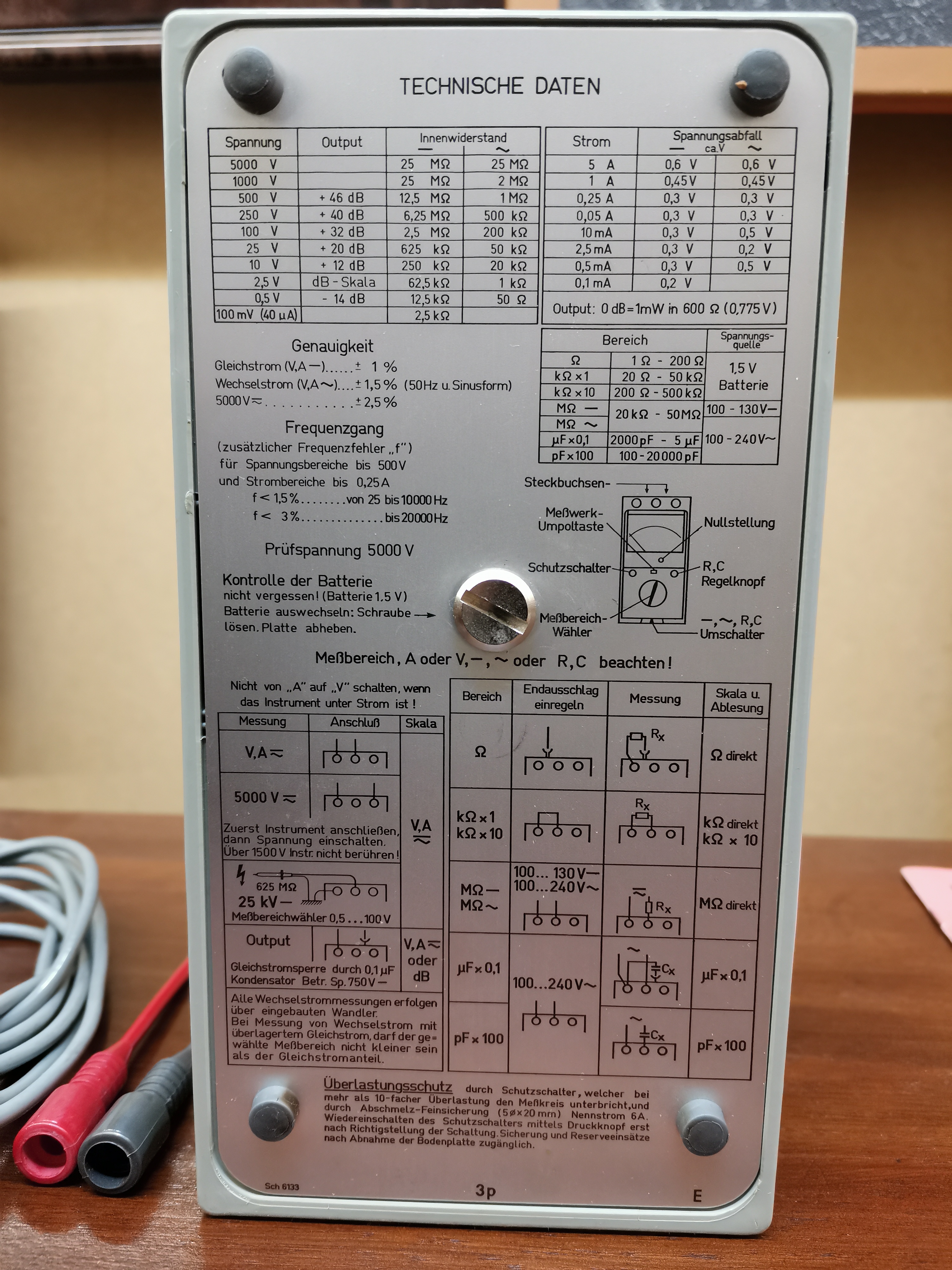 Messgerät  METRAWATT AG  Unigor 3 p