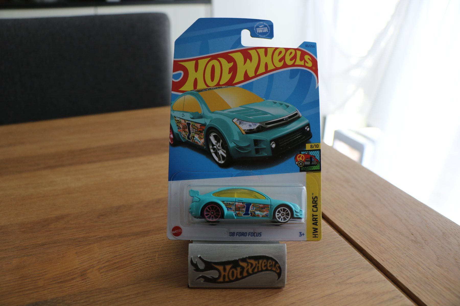 Hot Wheels HW Art Cars 2023 08 Ford Focus 8/10 Long Card