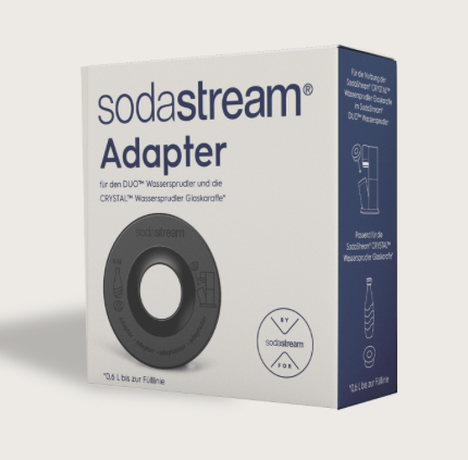 SodaStream 0.7L Glaskaraffen-Adapter für DUO