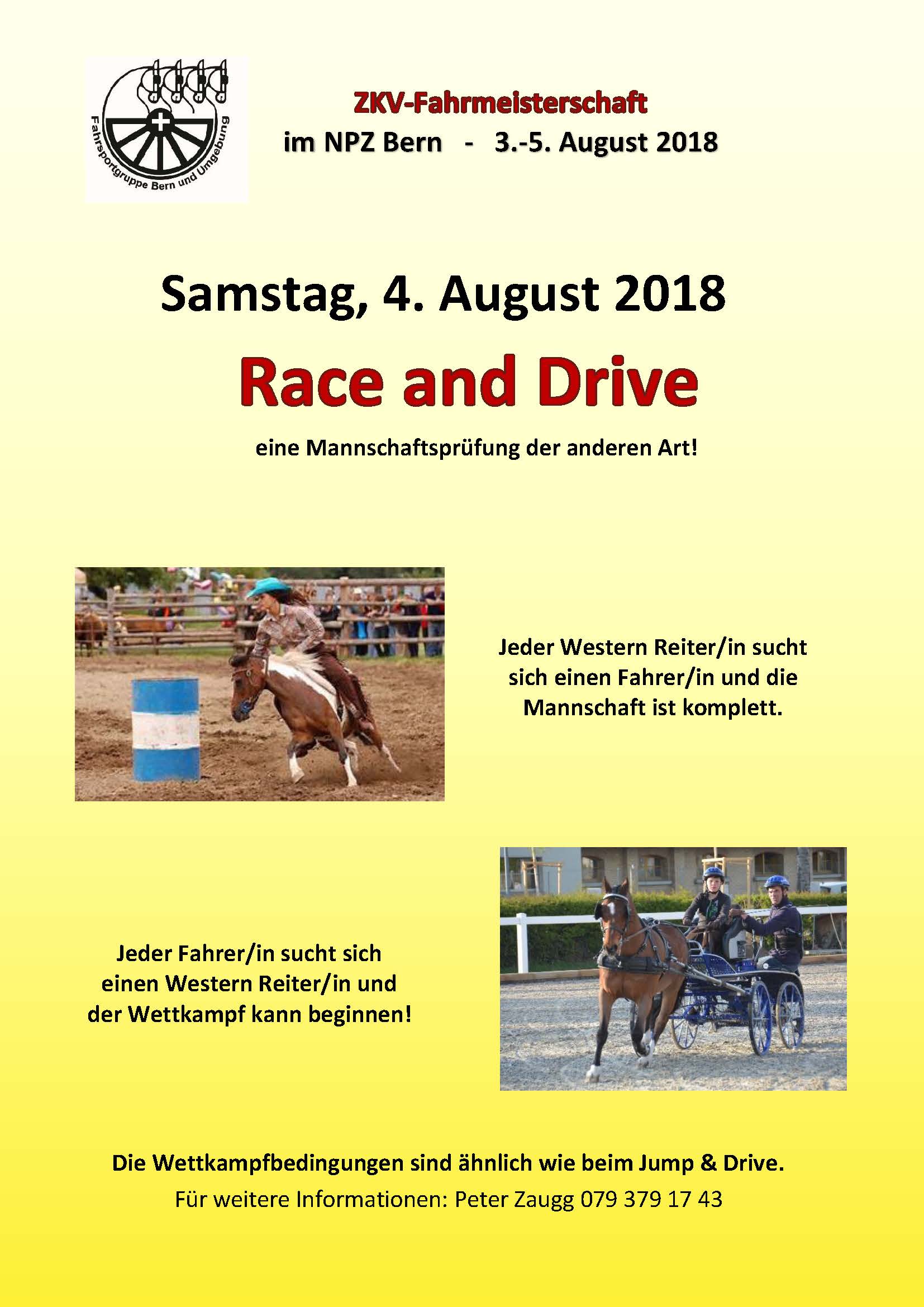 Race & Drive 4. August 2018