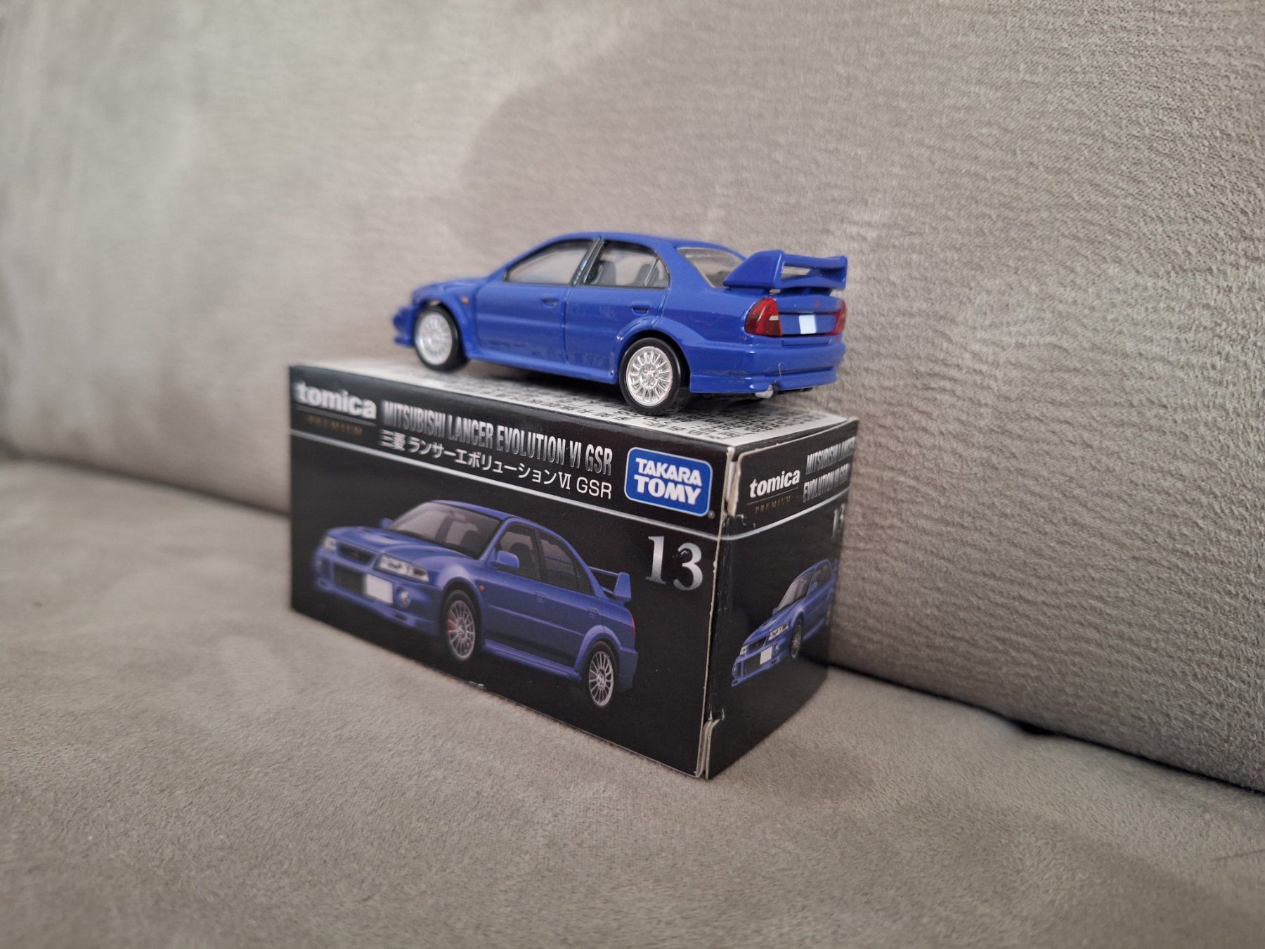 Tomica #13 Mitsubishi Lancer Evo VI Gsr