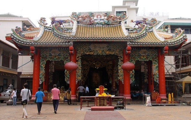 Chinesischer Tempel in Bangkok