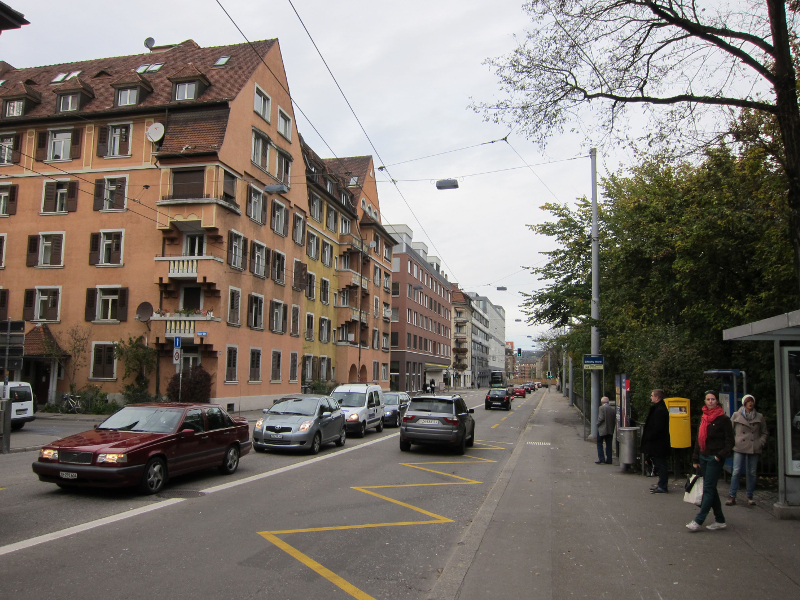 Manessestrasse im Jahr 2012
