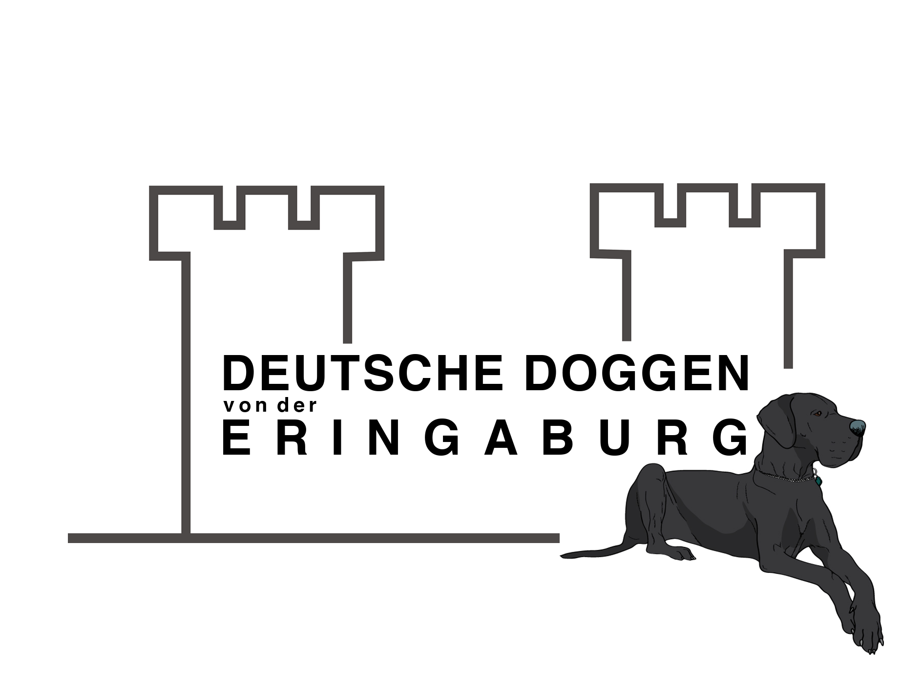 Deutschedoggen von der Eringaburg, Doggen, schwarz, blau , gelb, gestromt, Mamishaus, Friedhoff