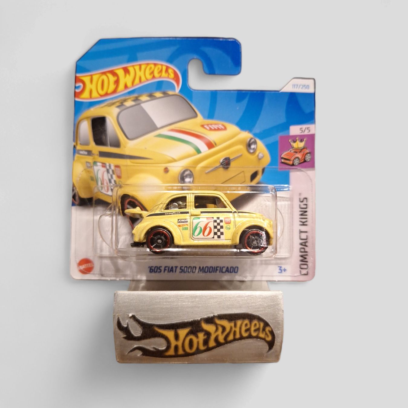 Hot Wheels Compact Kings 2024 60S Fiat 500D Modificado 5/5 S