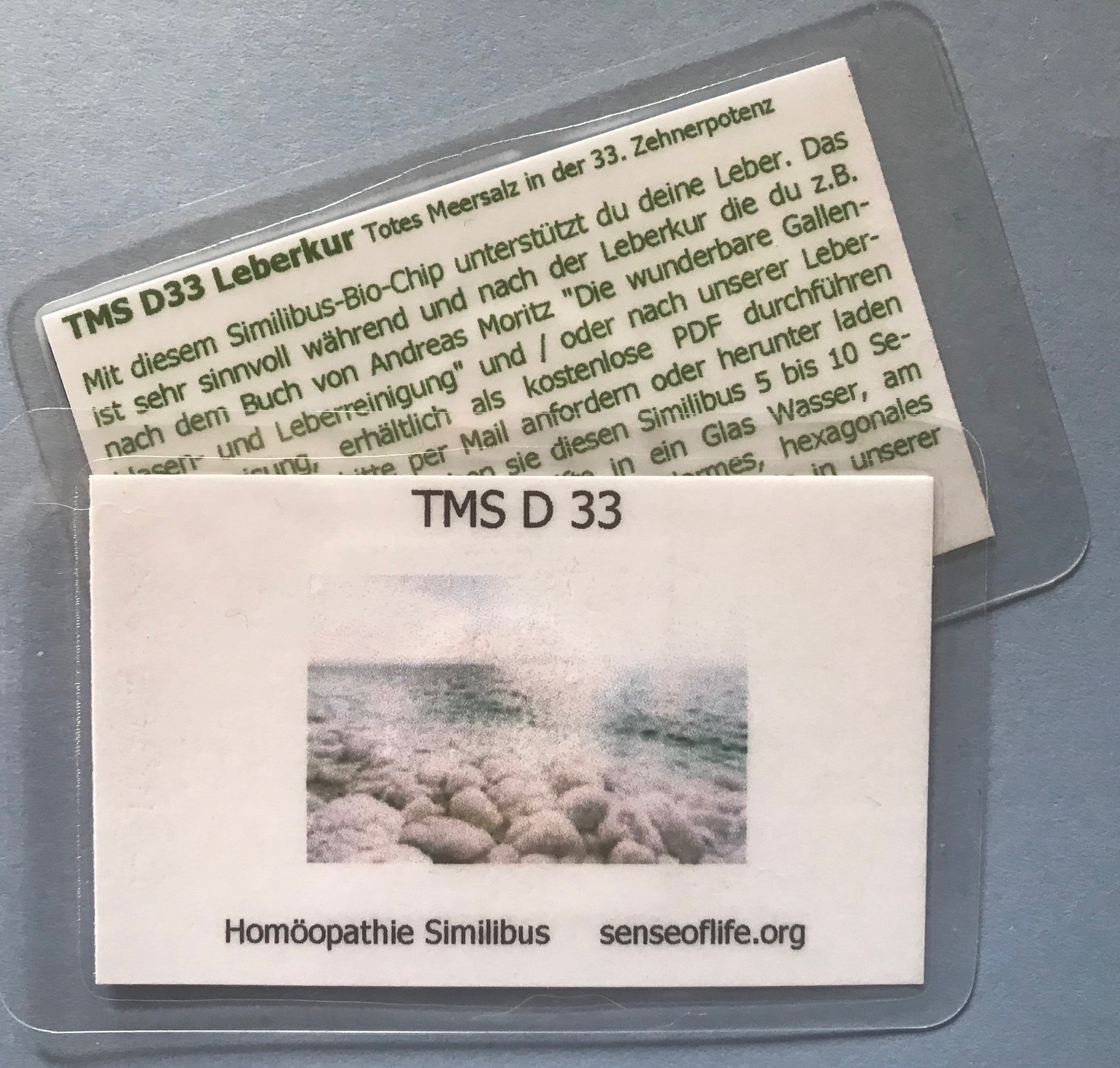 TMS D 33 homöopathisches totes Meer-Salz