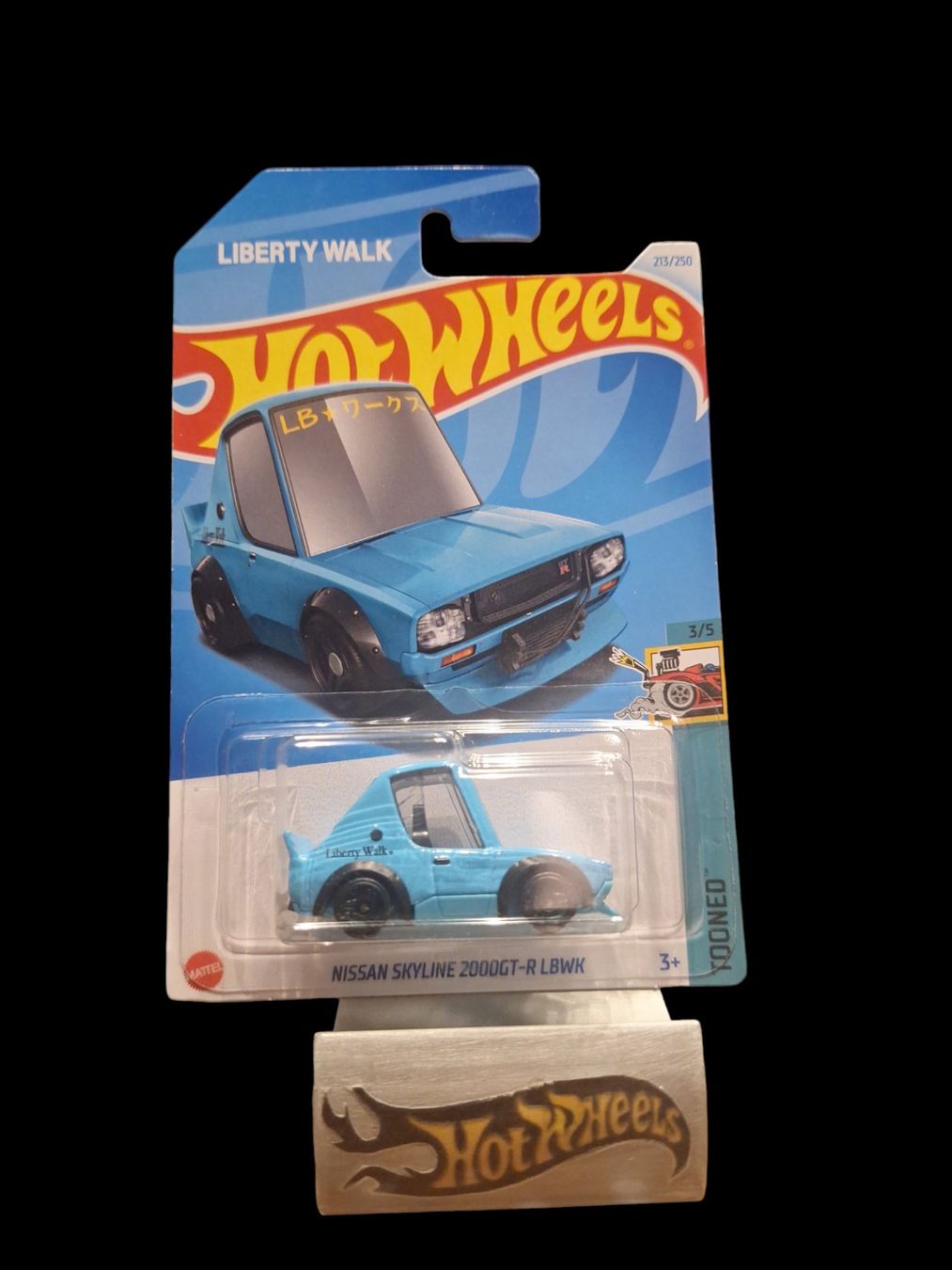 Hot Wheels Tooned 2024 Nissan Skyline 2000GT-R LBWK 3/5 L