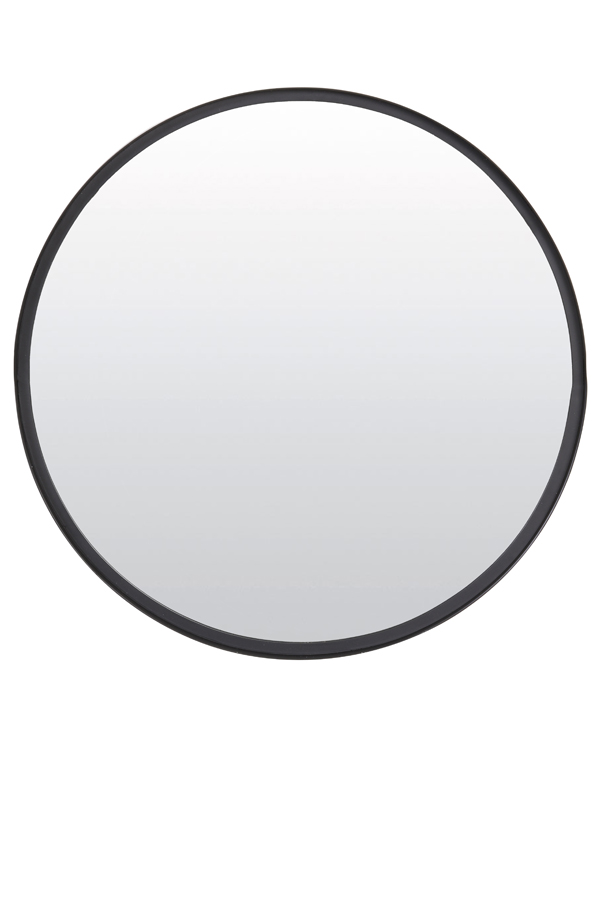 spiegel rund, in zwei grössen (gold oder schwarz)