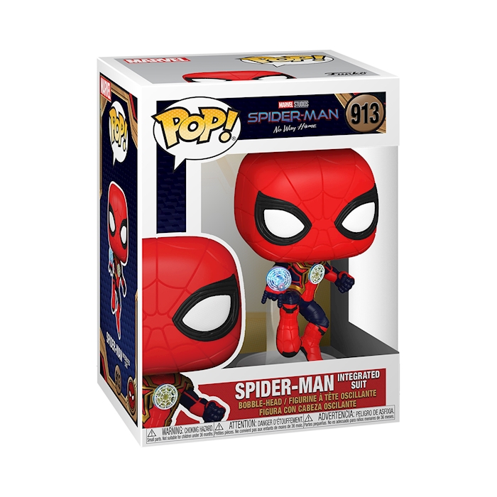 Funko POP ! Marvel SM: NWH Spider-Man Integrierter Anzug, Nr. 913