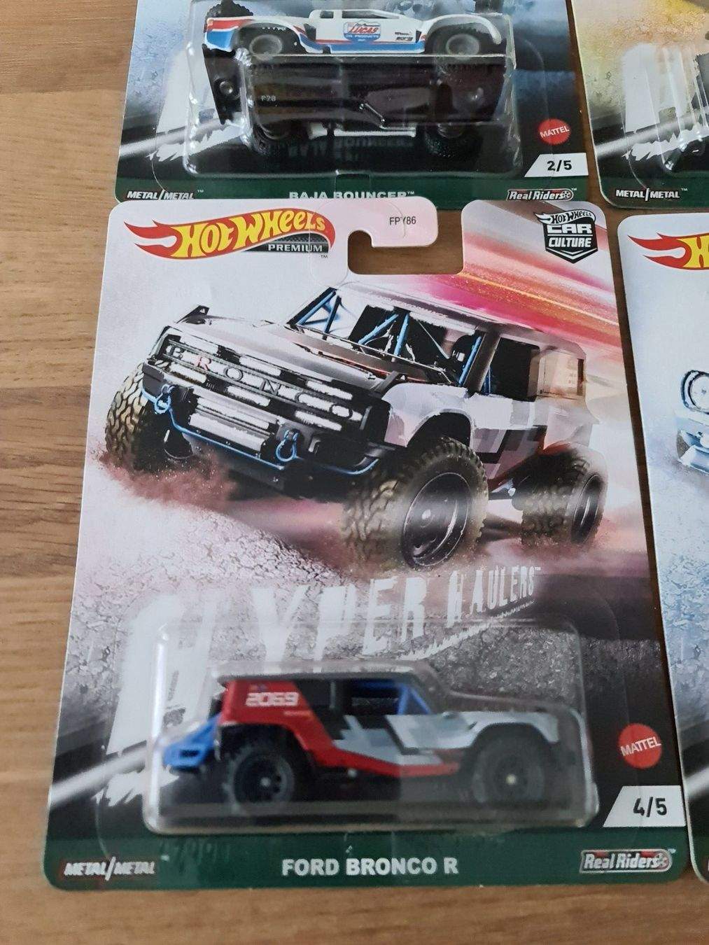 Kompl. Set Hot Wheels Premium Car Cultur Hyper Haulers 2021