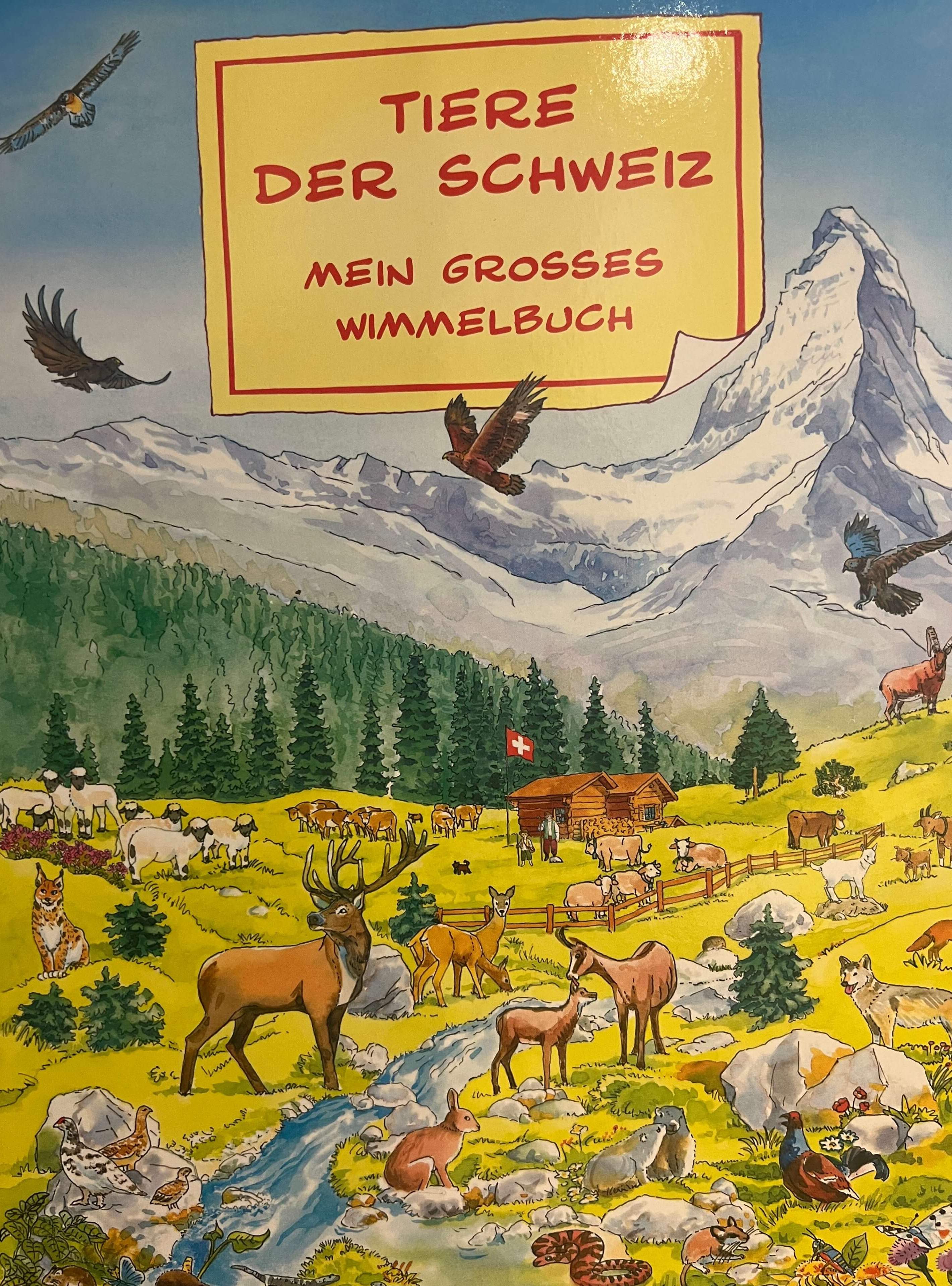 Tiere der Schweiz - Mein grosses Wimmelbuch