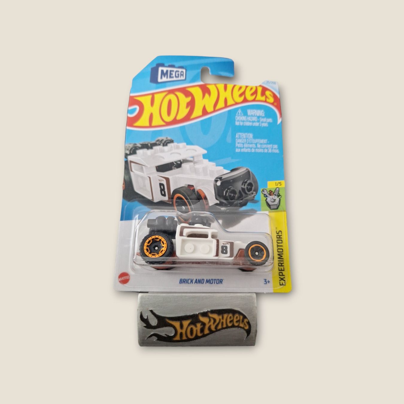 Hot Wheels Experimotors 2024 Brick and Motor 1/5 L