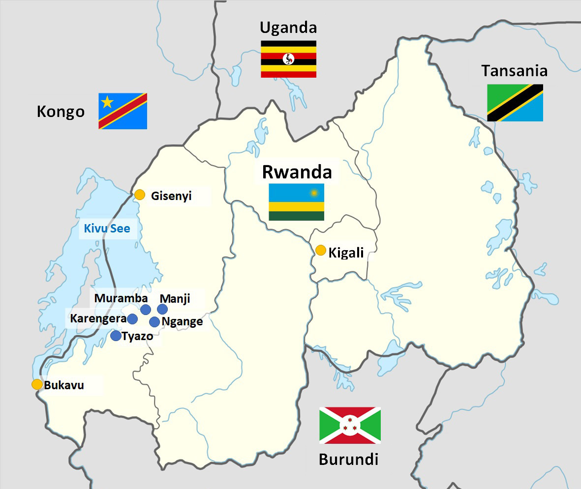 Entwicklungsarbeit im Südwesten Rwanda
