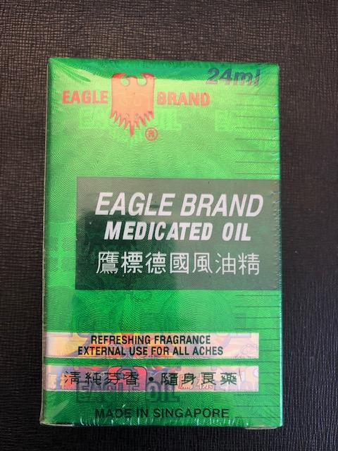 Eagle Brand Medicated Oil 24ml. (Tigerbalsam)