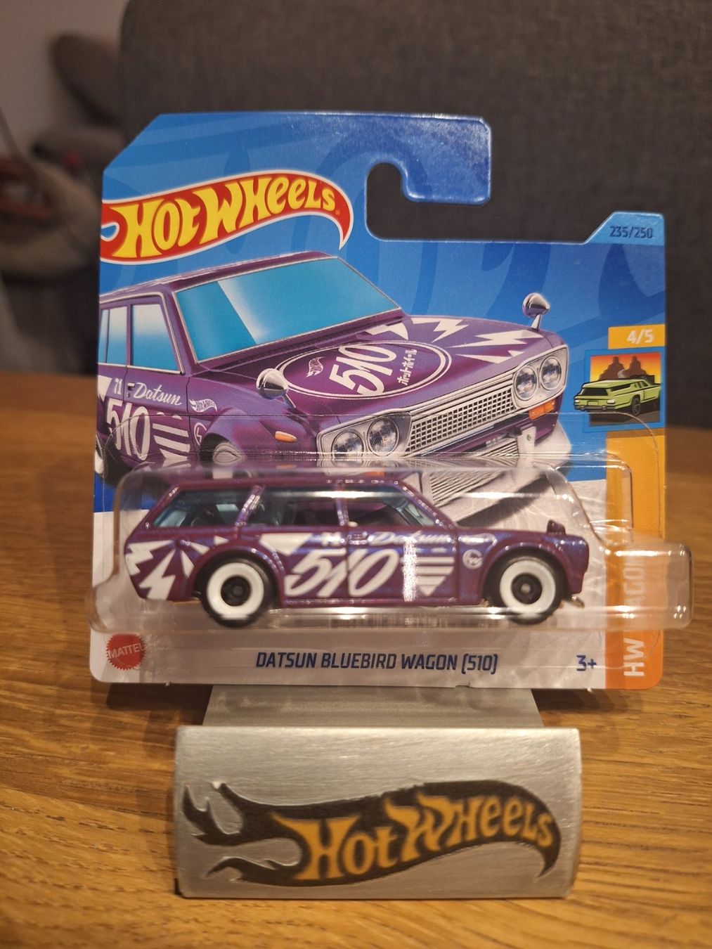 Hot Wheels HW Wagons 2023 Datsun Bluebird Wagon (510) 4/5 S