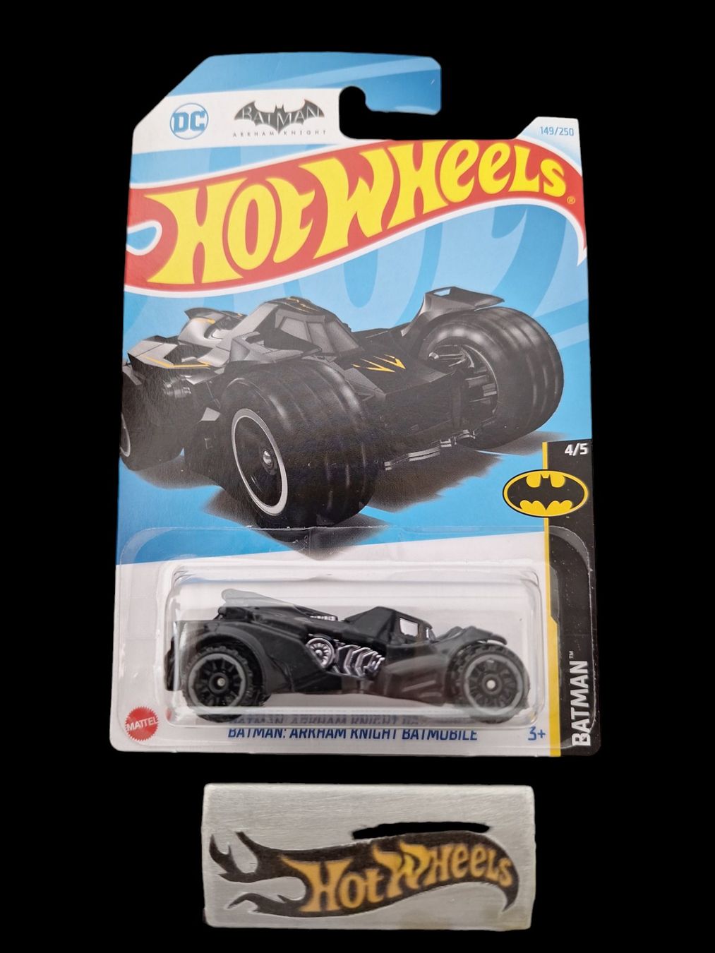 Hot Wheels Batman 2024 Batman: Arkham Knight Batmobile 4/5 L