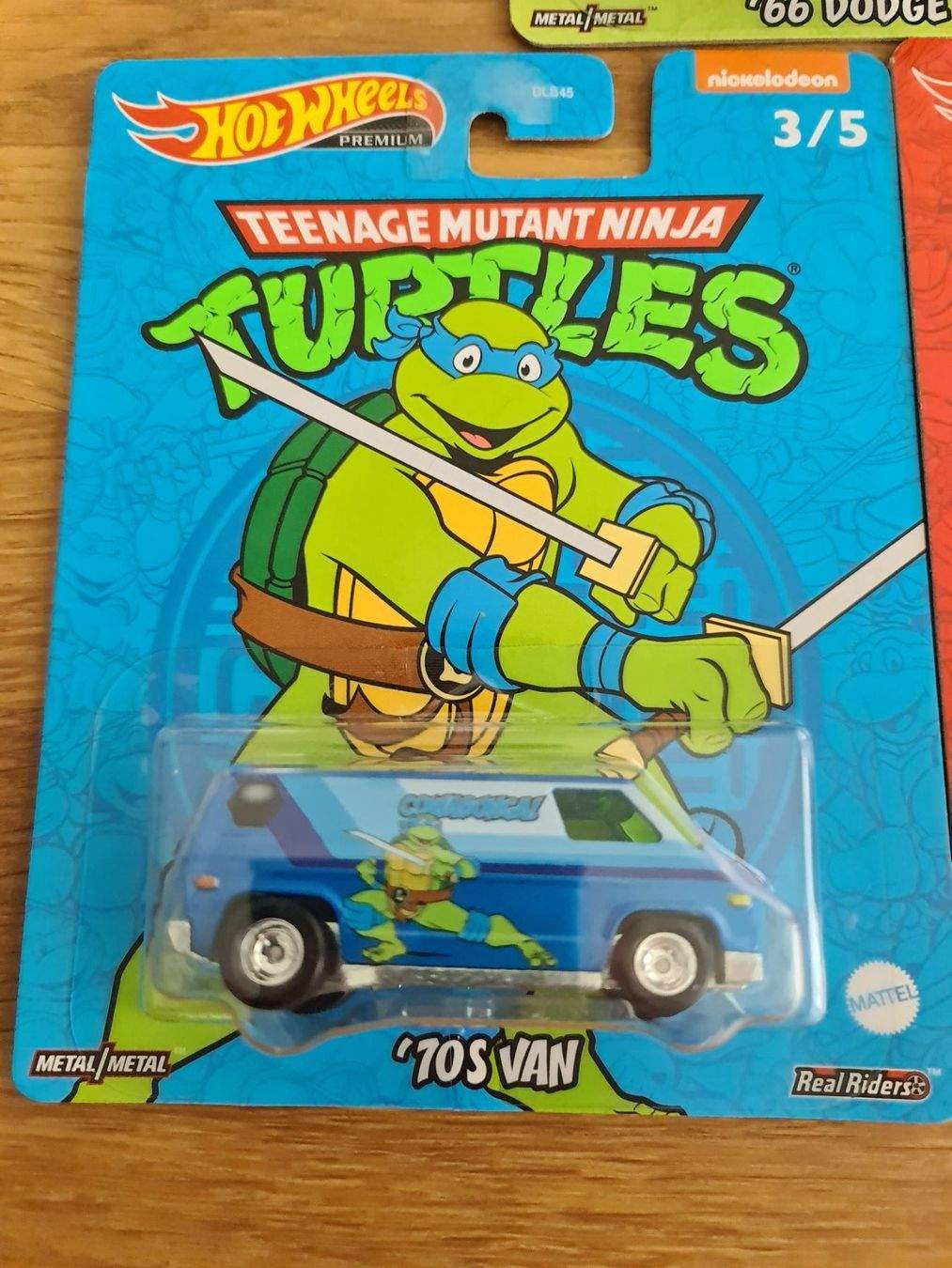 Kompl. Set Hot Wheels Premium Mutant Ninja Turtles TMNT 2022