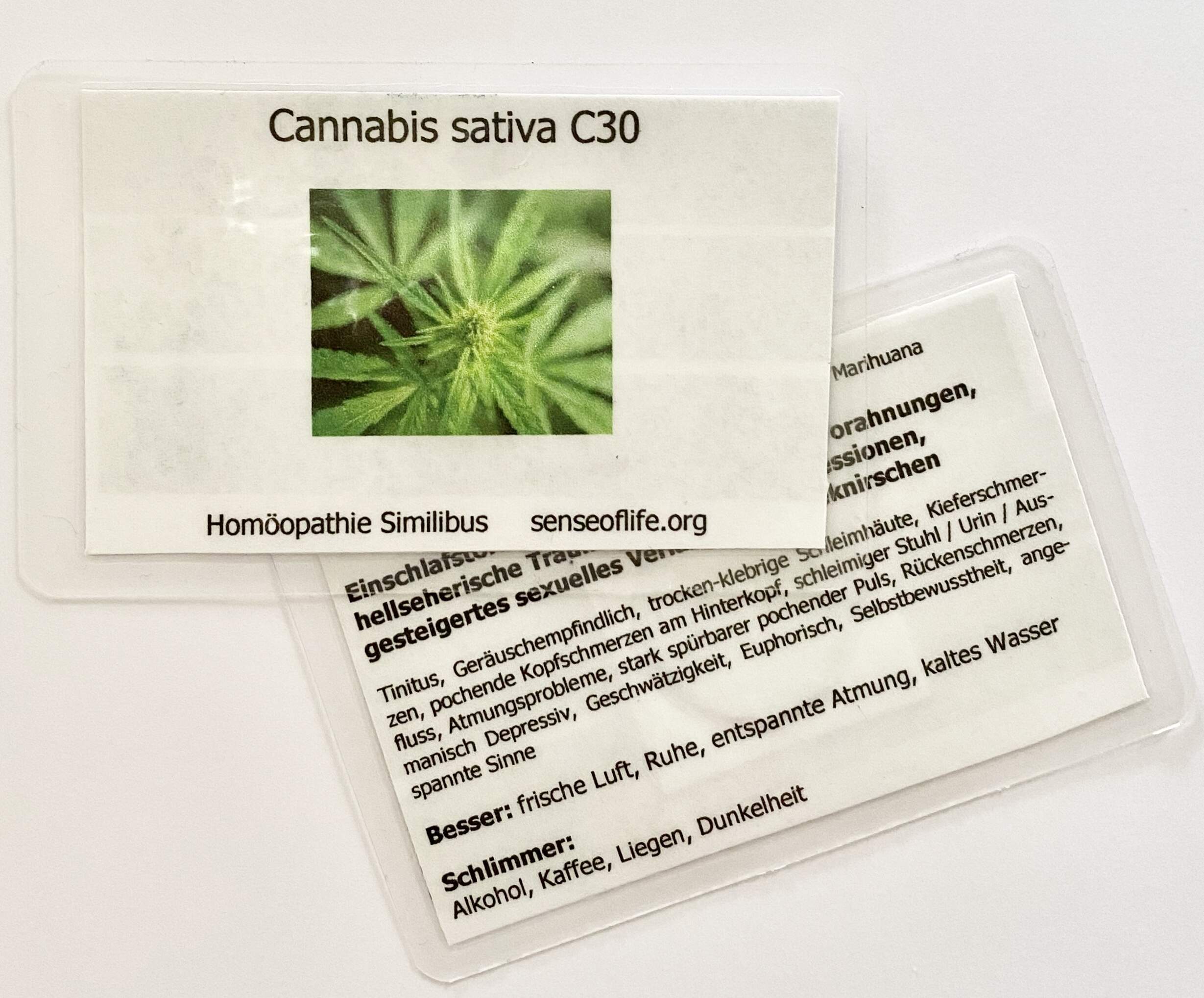 Cannabis sativa Similibus-Bio-Chip