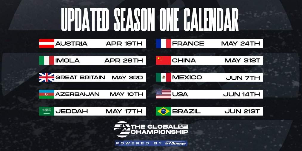 Calendar Global Championship 2022