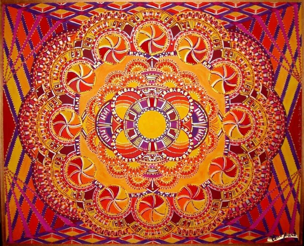 Sacred Space Art by Sati, Cosmic Energies: In Harmony