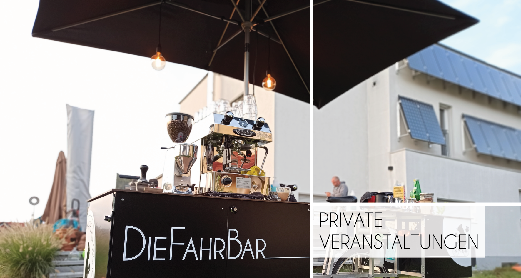 DieFahrBar - Kaffee Catering für private Events