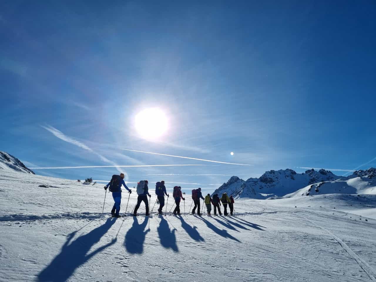 Schneeschuhtour vom Ofenpass ins Obervinschgau