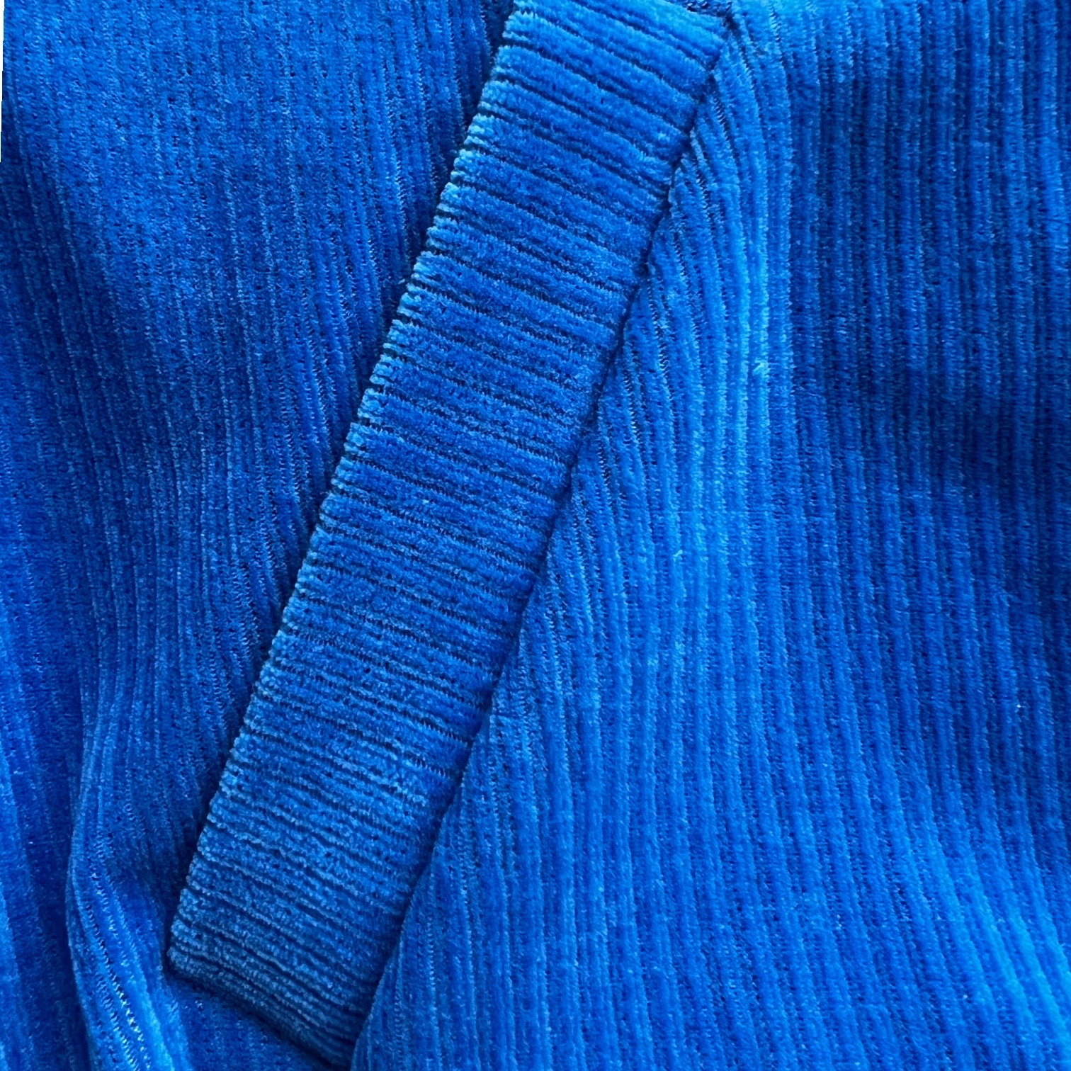 BIO Damen Blouson Cord Jersey blau