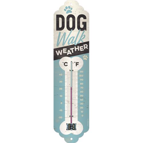 Thermometer - Dog Walk Weather - Animal Club - Nostalgic Art