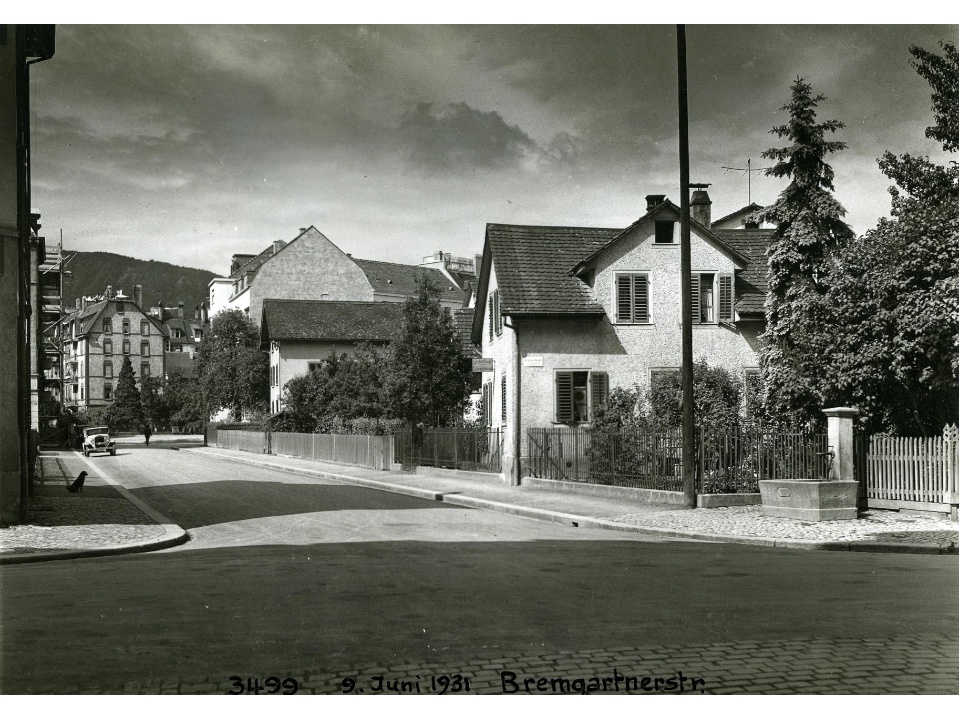 Bremgartenstrasse 48 im Jahr 1931