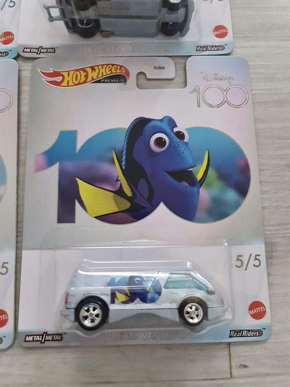 SALE komplettes Set Hot Wheels Premium Disney 100 Long Card