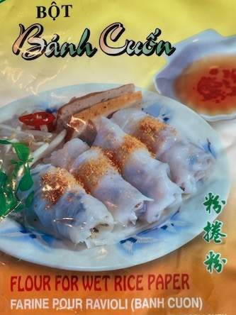Bột Bánh Cuốn / Banh Cuốn Mehl für Reispapier zum Rollen, 400g.