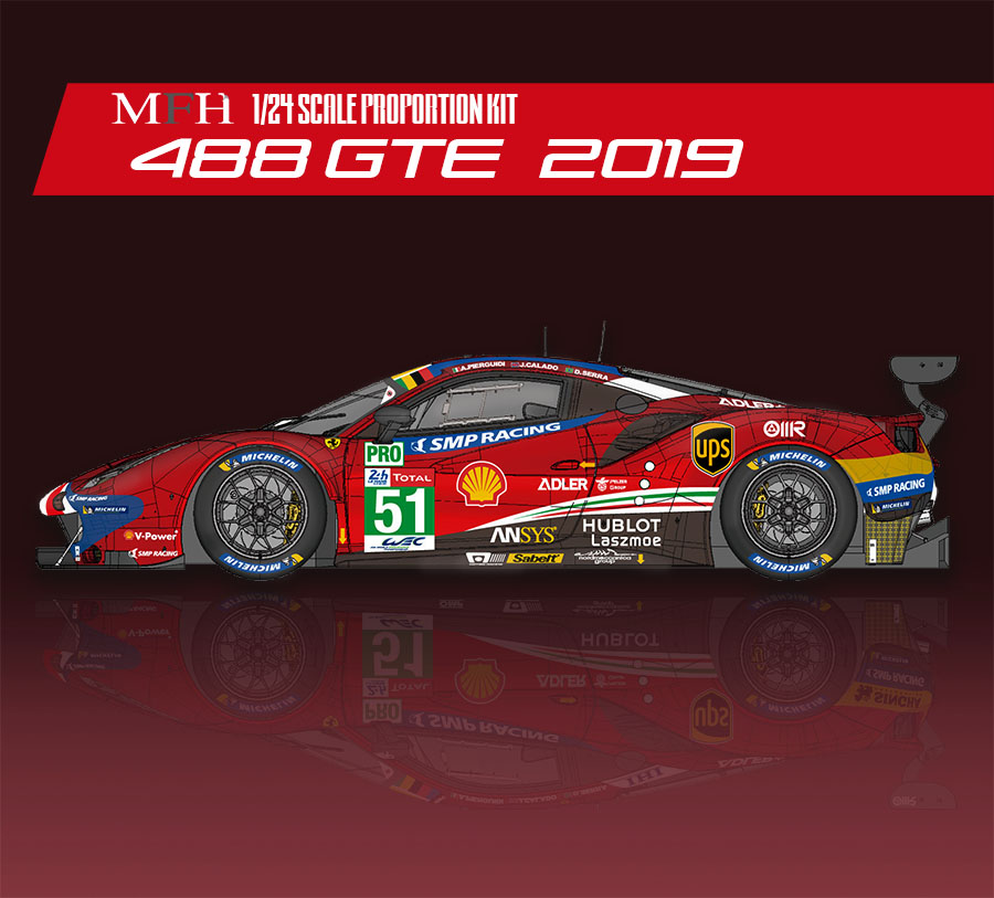 1/24scale Proportion Kit : GTE 2019 [Sarthe Class Winner]