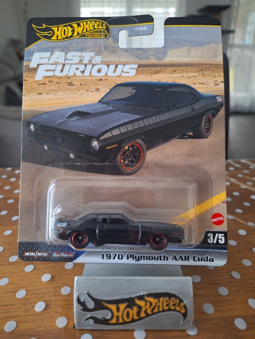 Hot Wheels Fast and Furious 2024 Mix 1 1970 Plymouth AAR Cuda 3/5