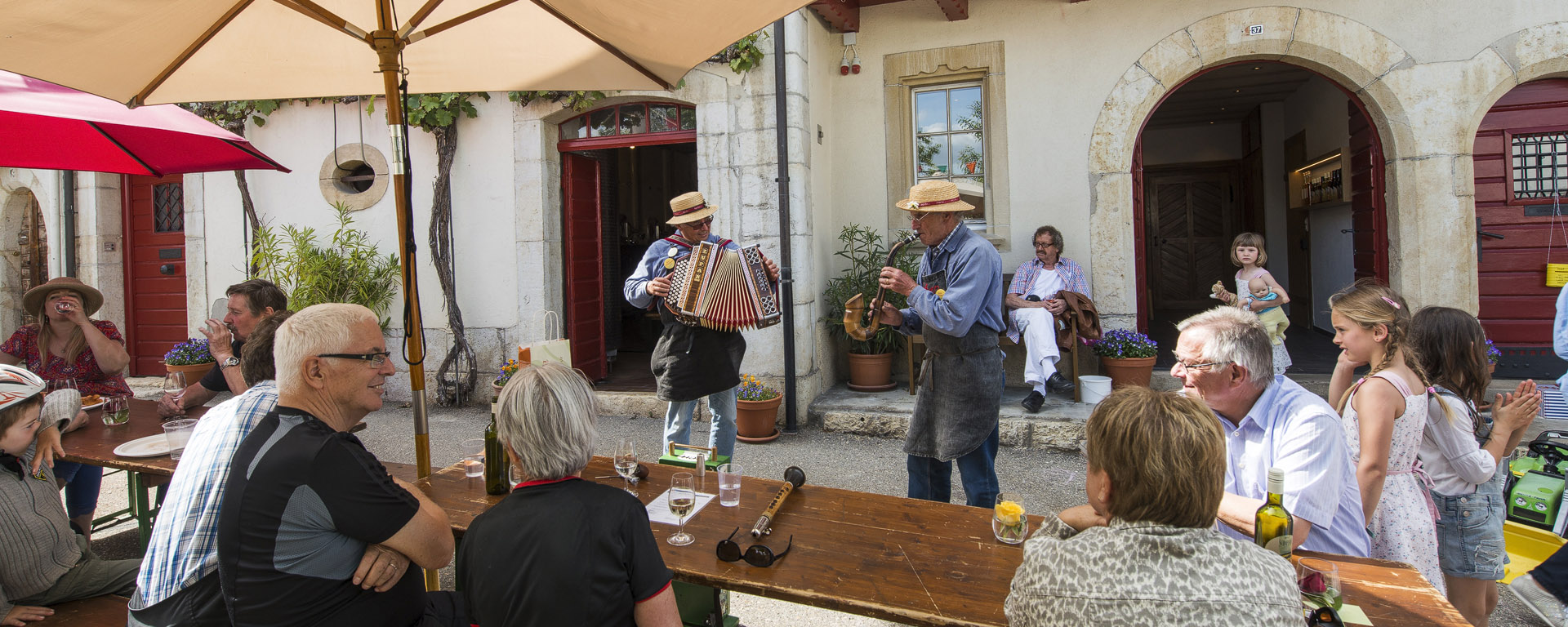 Weinfest in Schafis am Bielersee