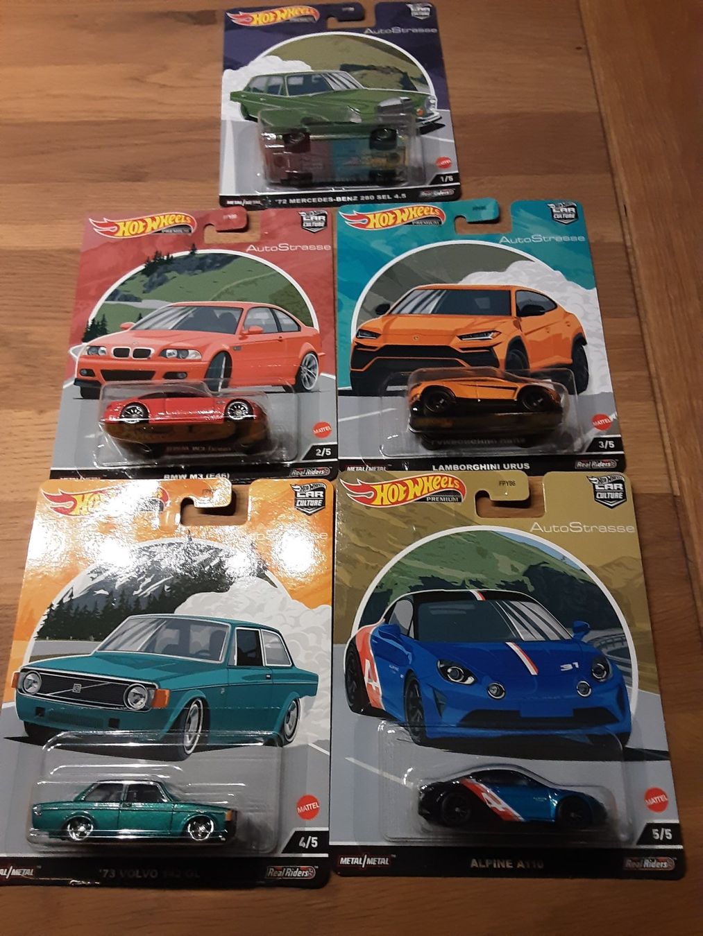 SALE Set Hot Wheels Premium Car Cultur 2022 Auto Strasse