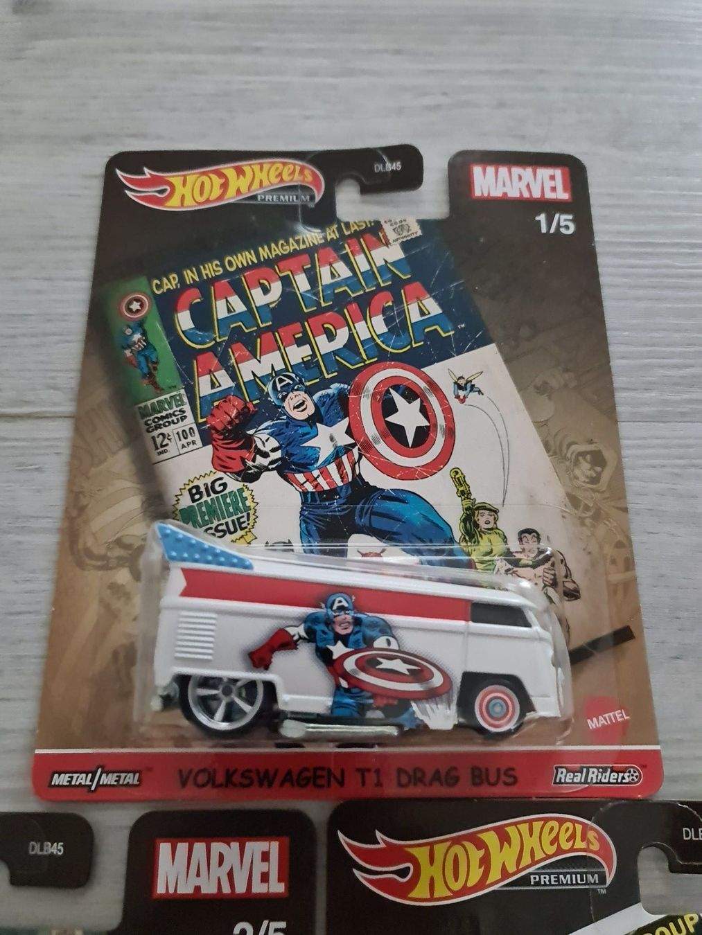 komplettes Set Hot Wheels Premium Marvel 2021