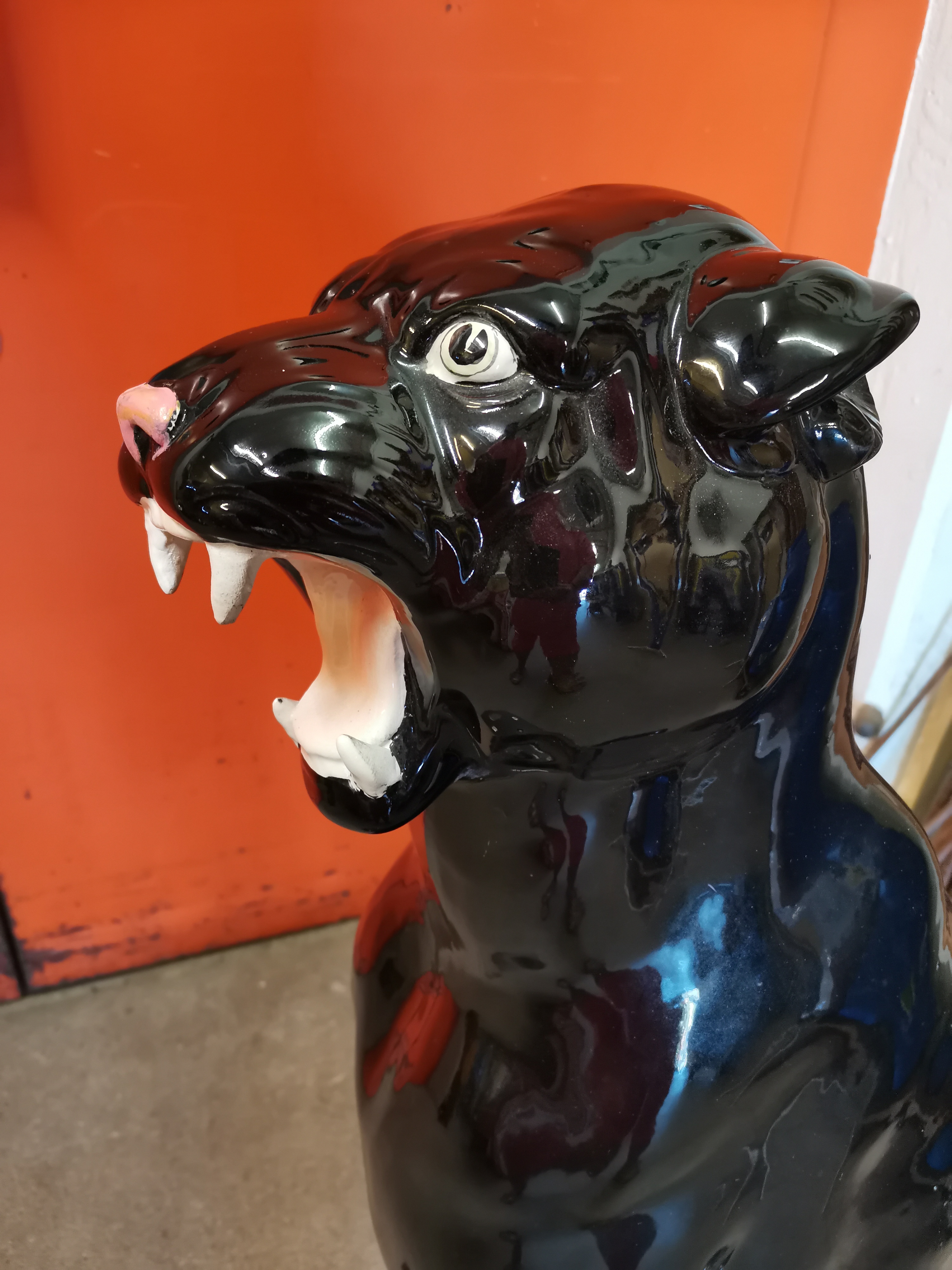 Panther Skulptur