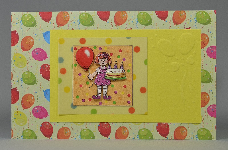 Geburtstagskarte "Mädchen"