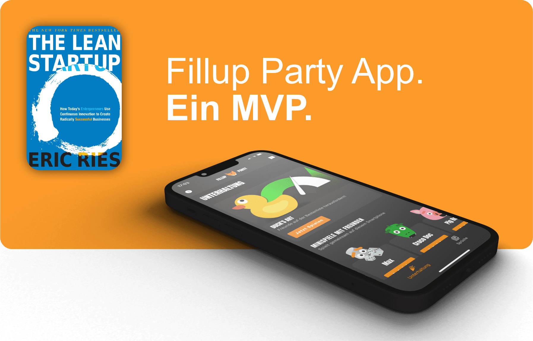 Fillup Party - So entstand die App: mittels MVP Strategie!