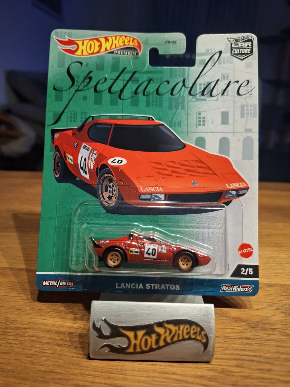 Hot Wheels Premium Spettacolare 2023 Lancia Stratos 2/5